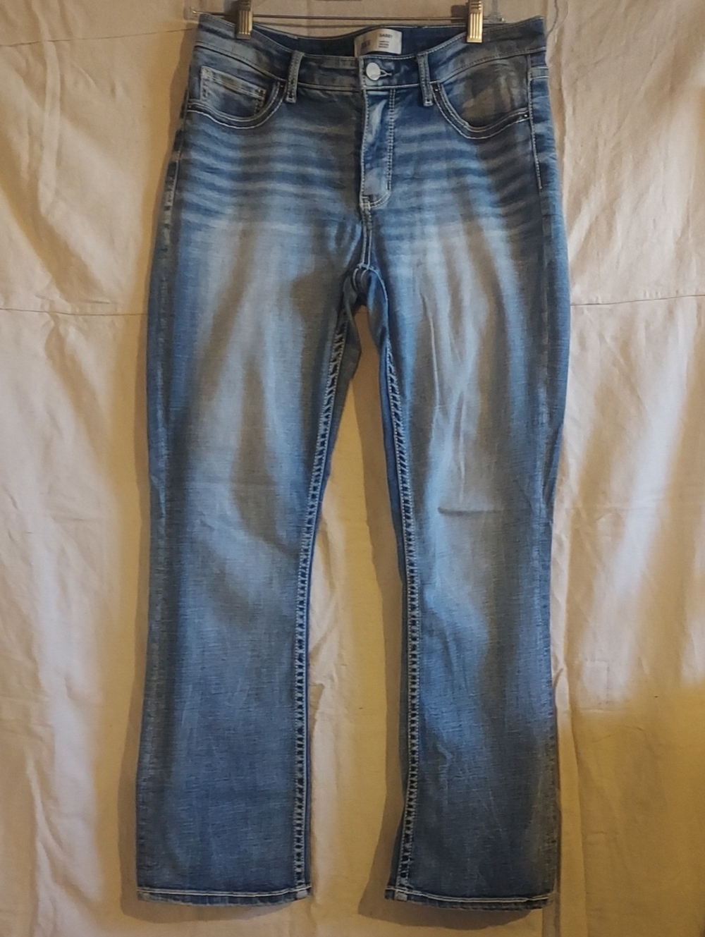 BKE Women's Light Blue Boot Cut Jeans